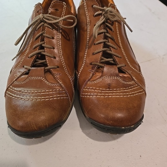 Hippopotamus Mens Casual Brown Two Tone Dress Shoes Size 10 Leather‎ MI Italy - Picture 3 of 10